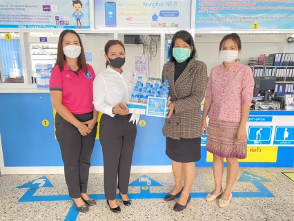 ไฟล์แนบ การประปาส่วนภูมิภาคสาขาไชยา มอบน้ำดื่มบรรจุขวดตราสัญลักษณ์ กปภ. จำนวน 420 ขวด ให้แก่ องค์การบริหารส่วนจังหวัดสุราษฎร์ธานี