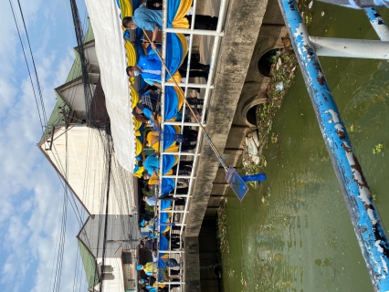 ไฟล์แนบ เข้าร่วมพิธีเปิดงานโครงการเทศบาลเมืองมหาสารคามรักษ์น้ำ (คลองสมถวิล)
