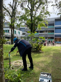 ไฟล์แนบ การประปาส่วนภูมิภาคสาขาชุมพร ตรวจสอบคุณภาพน้ำในระบบจ่ายน้ำ ณ โรงพยาบาลชุมพรเขตอุดมศักดิ์ ต.ท่าตะเภา อ.เมือง