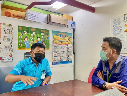 ไฟล์แนบ การประปาส่วนภูมิภาคสาขากระบี่ ลงพื้นที่พบผู้ใช้น้ำรายใหญ่ ภายใต้กิจกรรมมุ่งมั่นเพื่อปวงชน เติมใจให้กันครั้งที่ 6/2565
