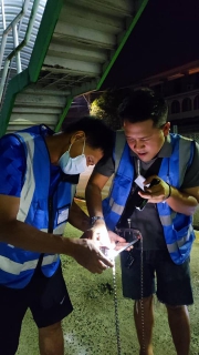 ไฟล์แนบ กปภ.สาขาจันทบุรี ดำเนินการค้นหาน้ำสูญเสียเชิงรุก ในพื้นที่โซน DMA-03-1 (ใต้ถังสูงสำนักงาน) ตำบลวัดใหม่ ตำบลตลาด อ.เมือง จ.จันทบุรี