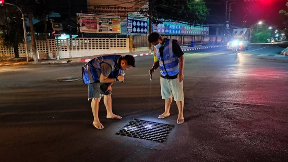 ไฟล์แนบ กปภ.สาขาจันทบุรี ดำเนินการค้นหาน้ำสูญเสียเชิงรุก ในพื้นที่โซน DMA-03-1 (ใต้ถังสูงสำนักงาน) ตำบลวัดใหม่ ตำบลตลาด อ.เมือง จ.จันทบุรี