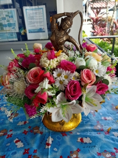 ไฟล์แนบ กปภ.สาขากาญจนบุรี สรงน้ำพระพุทธรูปประจำสนง. และองค์พระแม่ธรณี เนื่องในเทศกาลวันสงกรานต์ (วันขึ้นปีใหม่ไทย) ประจำปี 2565  