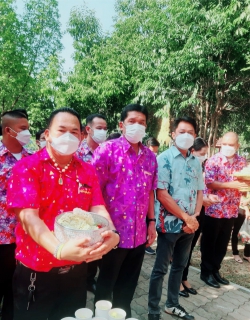 ไฟล์แนบ กปภ.สาขากำแพงเพชร ร่วมกิจกรรม งานสืบสานวัฒนธรรมประเพณีสงกรานต์ ประจำปี 2565