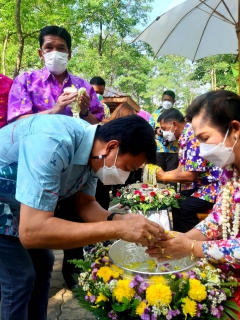 ไฟล์แนบ กปภ.สาขากำแพงเพชร ร่วมกิจกรรม งานสืบสานวัฒนธรรมประเพณีสงกรานต์ ประจำปี 2565