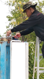 ไฟล์แนบ กปภ.สาขาท่ามะกา ตรวจสอบเครื่องจักรกลและอุปกรณ์ในระบบผลิต พร้อมปรับปรุงระบบไฟฟ้าแสงสว่าง สถานีผลิตน้ำท่าม่วง วันที่ 12 เมษายน 2565