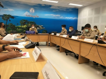 ไฟล์แนบ กปภ.สาขาภูเก็ต เข้าร่วมประชุมชี้แจงหลักเกณฑ์และแนวทางการจัดทำข้อเสนอแผนงานโครงการเพิ่มประสิทธิภาพการบริหารจัดการทรัพยากรน้ำในช่วงฤดูฝน ปี 2565 