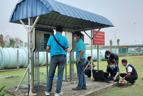 ไฟล์แนบ กปภ.สาขารังสิต(พ) เข้าร่วมการทดสอบความเที่ยงตรงของมาตรวัดน้ำหลักสถานีจ่ายน้ำหมู่บ้านเมืองเอก (R-5) ในการทดสอบความคลาดเคลื่อนและความเที่ยงตรงของอุปกรณ์