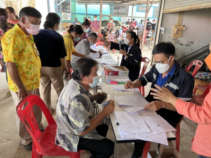 ไฟล์แนบ การประปาส่วนภูมิภาคสาขาบางคล้า ออกบริการ รับผู้ใช้น้ำในพื้นที่ อบต.หนองตีนนก ที่ทำการโอนประชาชนในพื้นที่ มาให้กับการประปาส่วนภูมิภาค