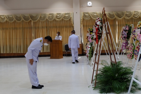 ไฟล์แนบ      กปภ.สาขาสุราษฎร์ธานี (พ) ร่วมพิธีวางพวงมาลาถวายราชสักการะ เนื่องในวันคล้ายวันสวรรคตสมเด็จพระนเรศวรฯ