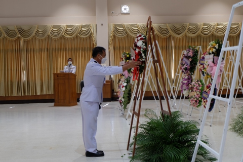 ไฟล์แนบ      กปภ.สาขาสุราษฎร์ธานี (พ) ร่วมพิธีวางพวงมาลาถวายราชสักการะ เนื่องในวันคล้ายวันสวรรคตสมเด็จพระนเรศวรฯ
