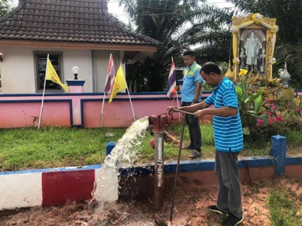 ไฟล์แนบ การประปาส่วนภูมิภาค สาขากาญจนดิษฐ์ ลงพื้นที่ ทำความสะอาด ระบายตะกอนในเส้นท่อจ่ายน้ำ ผ่านหัวดับเพลิงและท่อหน้ามาตรประจำเดือน