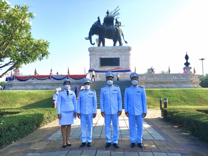 ไฟล์แนบ กปภ.สาขาพนมทวน ร่วมพิธี  วันคล้ายวันสวรรคตของสมเด็จพระนเรศวรมหาราช