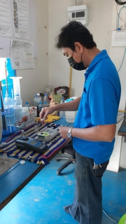ไฟล์แนบ กปภ.สาขาระนอง ตรวจสอบคุณภาพน้ำ สร้างความเชื่อมั่นกระบวนการผลิตน้ำประปา