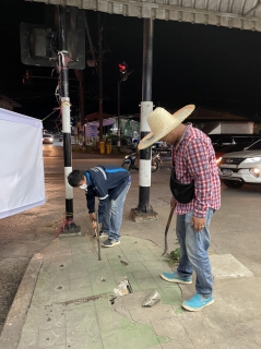 ไฟล์แนบ การประปาส่วนภูมิภาคสาขาขลุง ออกสำรวจหาท่อรั่ว ในพื้นตำบลพลิ้ว-บางสระเก้า