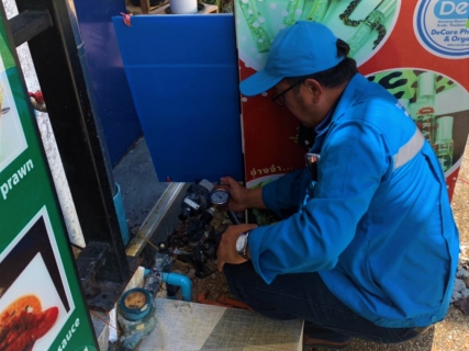ไฟล์แนบ การประปาส่วนภูมิภาคสาขากระบี่ ดำเนินการตามแผนงานบริการและควบคุมน้ำสูญเสีย ตรวจวัดแรงดันน้ำ 