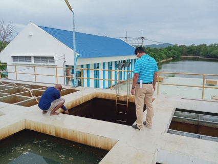 ไฟล์แนบ กปภ.สาขาพนมทวน ปฏิบัติตามแผนงานโครงการจัดการน้ำสะอาด WSP ล้างถังตกตะกอนประจำเดือน เมษายน 2565
