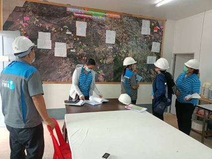 ไฟล์แนบ กปภ.สาขากาญจนบุรี และกองแผนงานโครงการ 1 กปภ. ร่วมสำรวจและจัดทำแผนงานโครงการปรับปรุงขยายระบบประปา