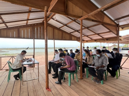 ไฟล์แนบ กปภ.สาขาสมุทรสงคราม ร่วมลงพื้นที่ตรวจสอบการปรับปรุงทรัพย์สินที่เกิดจากการดำเนินการโครงการแก้มลิงทุ่งหิน จังหวัดสมุทรสงคราม