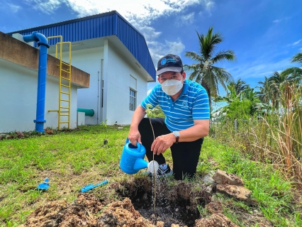 ไฟล์แนบ การประปาส่วนภูมิภาคสาขาสมุทรสงคราม จัดกิจกรรมโครงการ กปภ.ปลูกป่าเพื่อแผ่นดิน เทิดพระเกียรติพระบาทสมเด็จพระบรมชนกาธิเบศร มหาภูมิพลอดุลยเดช บรมนาถบพิตร ปี  2565