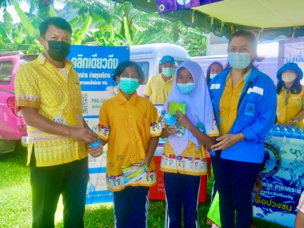 ไฟล์แนบ การประส่วนภูมิภาคสาขากระบี่ ร่วมโครงการจังหวัดกระบี่เคลื่อนที่ ประจำปีงบประมาณ 2565 ออกหน่วยบริการประชาชนให้คำปรึกษา แนะนำ ให้ความรู้ พร้อมบริการน้ำดื่มแจกจ่ายแก่ประชาชนและผู้มาร่วมงาน ณ โรงเรียนบ้านเขาทอง ตำบลเขาทอง อำเภอเมืองกระบี่ จังหวัดกระบี่