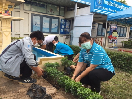 ไฟล์แนบ เมื่อวันที่ 11 พฤษภาคม 2565 นำโดย นางอรวรรณ รัตนจักร์ ผู้จัดการ กปภ.สาขาเกาะคา พร้อมด้วยพนักงานและลูกจ้างในสังกัด จัดกิจกรรมโครงการ กปภ.ปลูกป่าเพื่อแผ่นดิน เทิดพระเกียรติพระบาทสมเด็จพระบรมชนกาธิเบศร ม