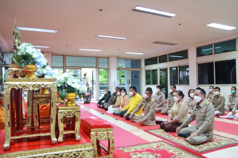 ไฟล์แนบ การประปาส่วนภูมิภาคสาขาชุมพร เข้าร่วมกิจกรรม "ผู้ว่าพาทำบุญวันธรรมสวนะ จังหวัดชุมพร ขับเคลื่อนการขจัดความยากจนและพัฒนาคนทุ่งช่วงวัยอย่างยั่งยืน ตามหลักปรัชญาของเศรษฐกิจพอเพียง