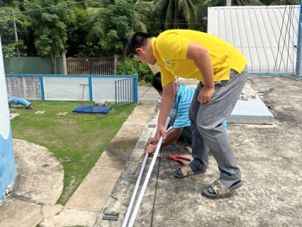 ไฟล์แนบ กปภ.สาขาสมุทรสงคราม  ลงพื้นที่ตรวจสอบและปรับปรุงระบบไฟฟ้า ณ สถานีจ่ายน้ำบางคนที