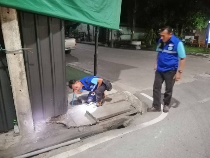 ไฟล์แนบ การประปาส่วนภูมิสาขาจันดี ลงพื้นที่เดินสำรวจหาท่อแตก-ท่อรั่ว ประจำเดือน พฤษภาคม 2565