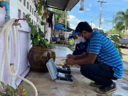 ไฟล์แนบ การประปาส่วนภูมิภาคสาขาชุมพร ร่วมดำเนินกิจกรรมเติมใจให้กัน ครั้งที่ 3/2565 ณ หมู่บ้านการเคหะหนองส้ม ตำบลบางลึก อำเภอเมือง จังหวัดชุมพร