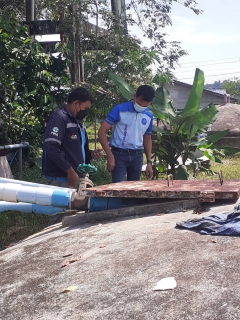 ไฟล์แนบ การประปาส่วนภูมิภาคสาขาตะกั่วป่า ลงพื้นที่ตรวจสอบคุณภาพน้ำประปา ดำเนินโครงการจัดการน้ำสะอาด (Water Safety Plan : WSP) อย่างต่อเนื่อง