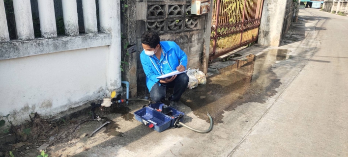 ไฟล์แนบ กปภ.สาขากำแพงเพชร ส่งพนักงานสุ่มอ่านมาตรวัดน้ำ ลดข้อร้องเรียน เพิ่มประสิทธิภาพการทำงาน