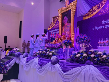 ไฟล์แนบ กปภ.สาขาภูเก็ต เข้าร่วมพิธีถวายราชสักการะและวางพานพุ่ม และพิธีจุดเทียนชัยถวายพระพรชัยมงคล เนื่องในโอกาสวันเฉลิมพระชนมพรรษาสมเด็จพระนางเจ้าฯ พระบรมราชินี