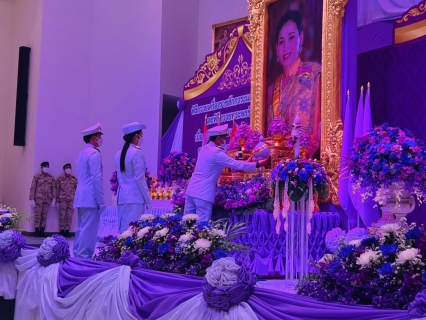 ไฟล์แนบ กปภ.สาขาภูเก็ต เข้าร่วมพิธีถวายราชสักการะและวางพานพุ่ม และพิธีจุดเทียนชัยถวายพระพรชัยมงคล เนื่องในโอกาสวันเฉลิมพระชนมพรรษาสมเด็จพระนางเจ้าฯ พระบรมราชินี