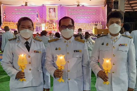 ไฟล์แนบ กปภ.เขต ๑ ร่วมพิธีถวายเครื่องราชสักการะฯ เนื่องในโอกาสวันเฉลิมพระชนมพรรษาสมเด็จพระนางเจ้าฯ พระบรมราชินี