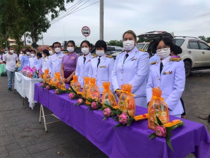 ไฟล์แนบ กปภ.สาขารังสิต (ชั้นพิเศษ) เข้าร่วมกิจกรรมทำบุญตักบาตรถวายพระราชกุศลแด่สมเด็จพระนางเจ้าสุทิดา พัชรสุธาพิมลลักษณ พระบรมราชินี เนื่องในโอกาสวันเฉลิมพระชนมพรรษา 3 มิถุนายน 2565