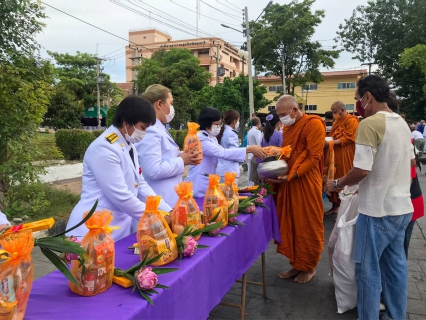 ไฟล์แนบ กปภ.สาขารังสิต (ชั้นพิเศษ) เข้าร่วมกิจกรรมทำบุญตักบาตรถวายพระราชกุศลแด่สมเด็จพระนางเจ้าสุทิดา พัชรสุธาพิมลลักษณ พระบรมราชินี เนื่องในโอกาสวันเฉลิมพระชนมพรรษา 3 มิถุนายน 2565