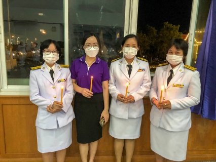 ไฟล์แนบ กปภ.สาขารังสิต (ชั้นพิเศษ) ร่วมพิธีถวายเครื่องราชสักการะและวางพานพุ่ม และพิธีจุดเทียนถวายพระพรชัยมงคล สมเด็จพระนางเจ้าฯ พระบรมราชินี เนื่องในโอกาสวันเฉลิมพระชนมพรรษา 3 มิถุนายน 2565