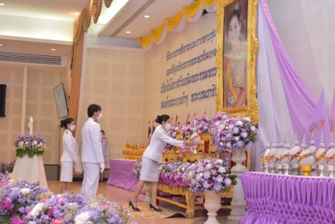 ไฟล์แนบ กปภ.สาขาพังงา เข้าร่วมพิธีถวายเครื่องราชสักการะ วางพานพุ่ม และพิธีถวายพระพรชัยมงคล เนื่องในโอกาสวันเฉลิมพระชนมพรรษาสมเด็จพระนางเจ้าฯพระบรมราชินี 3 มิถุนายน 2565     