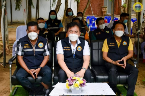 ไฟล์แนบ กปภ.สาขากาญจนบุรี เข้าร่วมพิธีปิดโรงพยาบาลสนามจังหวัดกาญจนบุรี (ศูนย์ OTOP อบจ.กาญจนบุรี)