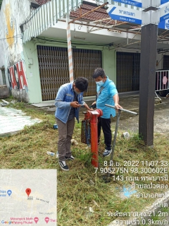 ไฟล์แนบ กปภ.สาขาภูเก็ต  ร่วมกับบริษัทบริษัท เอเชีย อินฟราสตรักเชอร์ แมเนจเม้นท์ (ประเทศไทย) จำกัด (โครงการจัดการลดน้ำสูญเสีย) ลงพื้นที่บริเวณสามแยกโคกมะขาม ถ.พระบารมี ต.ป่าตอง อ.กะทู้ ดำเนินการเปิดล้างระบายตะกอนในเส้นท่อจ่ายน้ำ (Blow off) ผ่านหัวดับเพลิง 