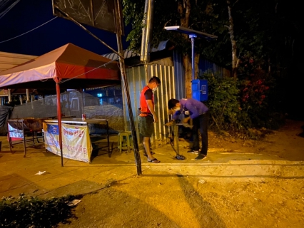ไฟล์แนบ กปภ.สาขากาญจนบุรี ลงพื้นที่ ทำ Step Test ค้นหาท่อแตกรั่ว ลดปัญหาการเกิดน้ำสูญเสีย 
