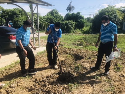 ไฟล์แนบ กปภ.สาขาอ้อมน้อย ร่วมจัดกิจกรรมปลูกต้นไม้ ภายใต้ชื่อ โครงการ กปภ.ปลูกป่าเพื่อแผ่นดินเทิดพระเกียรติพระบาทสมเด็จพระบรมชนกาธิเบศร มหาภูมิพลอดุลยเดชมหาราช บรมนาถบพิตร ปี 2565  (Father's Land)