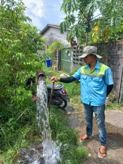 ไฟล์แนบ กปภ.สาขาระนอง รักษาคุณภาพน้ำประปาใสสะอาด ดำเนินการตามแผนระบายตะกอนในเส้นท่อ ประจำเดือน มิถุนายน 2565