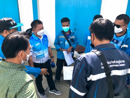 ไฟล์แนบ กปภ.สาขาปราณบุรี ลงพื้นที่ออกหาท่อแตก-ท่อรั่ว เชิงรุก (Active Leak Control) ตรวจสอบปัญหาน้ำไหลอ่อน พร้อมแก้ไขทันที  ตามแผนลดน้ำสูญเสีย บริเวณ วนอุทยานปราณบุรี หมู่บ้านเขาเต่า  หมู่บ้านเบญจพาส ตำบลวังก์พง และตำบลปากน้ำปราณ อำเภอปราณบุรี จังหวัดประจวบฯ 