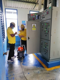 ไฟล์แนบ กปภ.สาขากาญจนดิษฐ์ ดำเนินการบำรุงรักษาเชิงป้องกัน Preventive Maintenance (PM) ตามแผน ประจำเดือน มิถุนายน 2565 ตรวจเช็ค/ซ่อมบำรุงตู้คอนโทรล และบันทึกระบบฐานข้อมูลเครื่องจักร/อุปกรณ์ระบบผลิต 