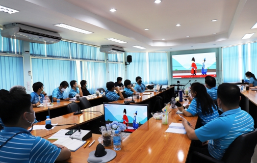 ไฟล์แนบ กองระบบจำหน่าย กปภ.ข.10 จัดกิจกรรมสนทนายามเช้า (Morning Talk) ประจำเดือนมิถุนายน 2565
