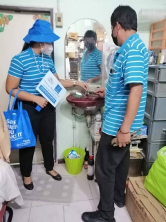 ไฟล์แนบ การประปาส่วนภูมิภาคสาขาท่าแซะ ลงพื้นที่ดำเนินกิจกรรม โครงการ ๑๓๐ ปี กระทรวงมหาดไทย กปภ. อาสาดูแลประปาเพื่อปวงชน