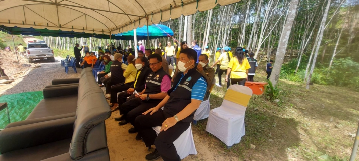 ไฟล์แนบ การประปาส่วนภูมิภาคสาขากาญจนดิษฐ์  เข้าร่วมพิธีมอบบ้านผู้ประสบอุทกภัย ในพื้นที่หมู่ที่ 2 ตำบลคลองสระ อำเภอกาญจนดิษฐ์ จังหวัดสุราษฎร์ธานี