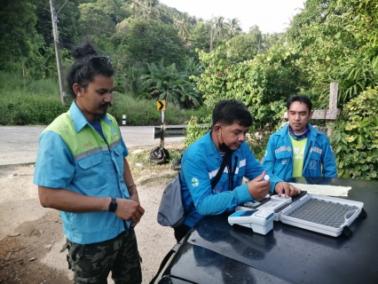 ไฟล์แนบ กปภ.สาขาเกาะพะงัน  ลงพื้นที่ ตรวจวัดค่าคลอรีนปลายท่อ  ม.5 ต.บ้านใต้ อ.เกาะพะงัน จ.สุราษฎร์ธานี